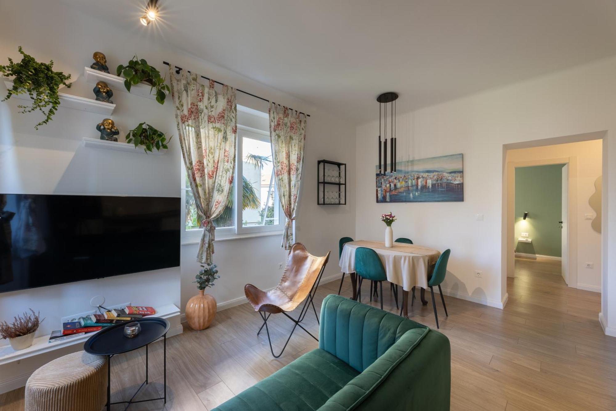 Two-Bedroom Apartment Garden View