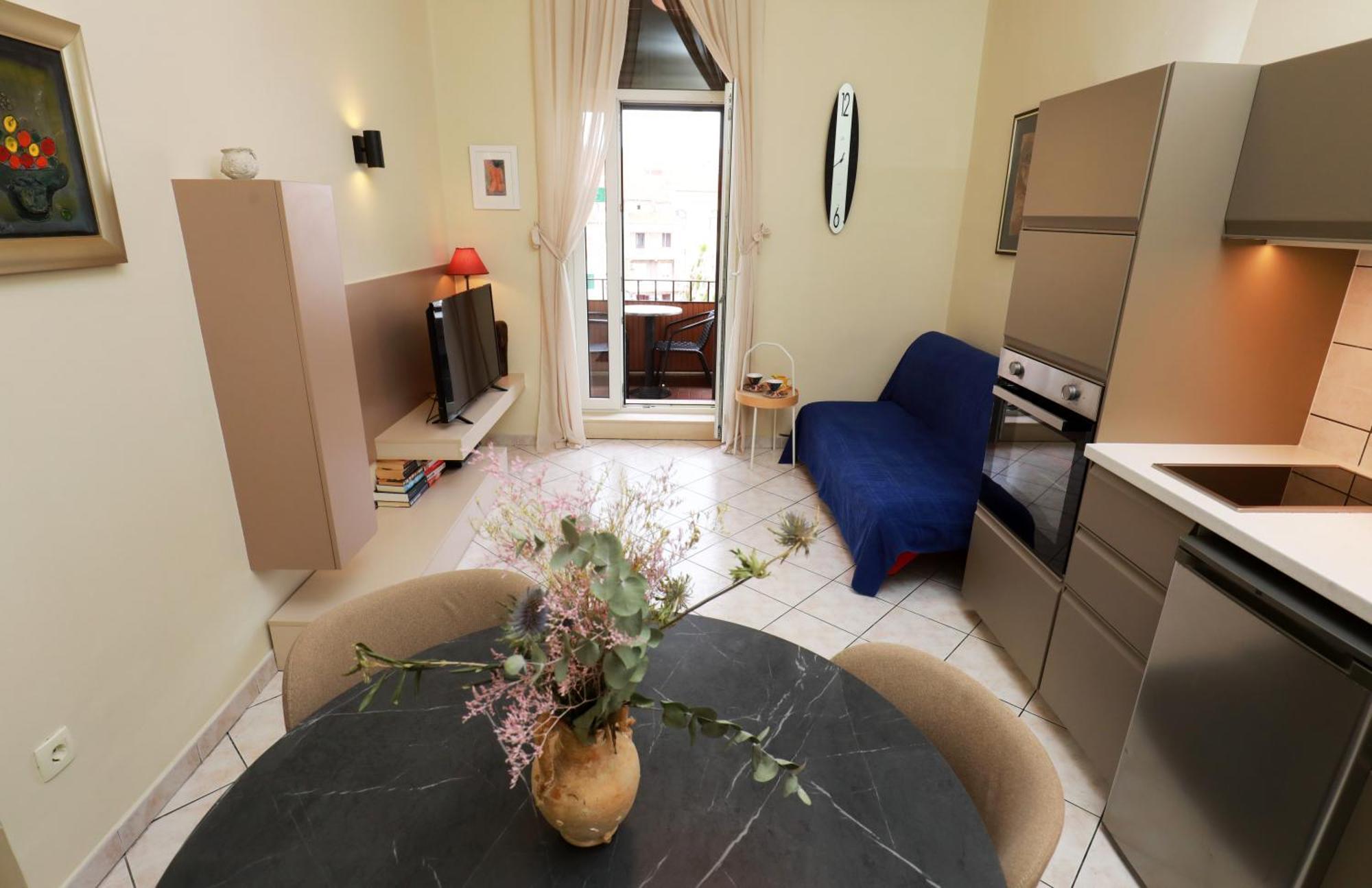 One-Bedroom Apartment Balcony
