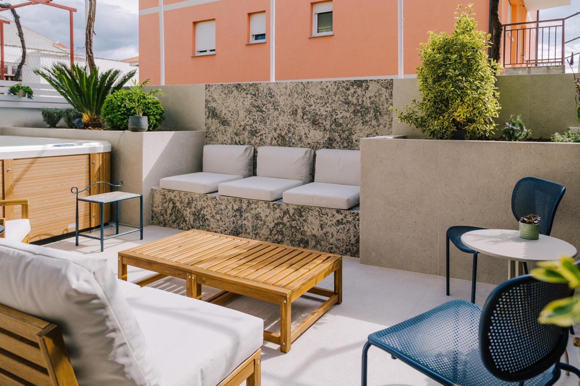 Two-Bedroom Apartment Terrace