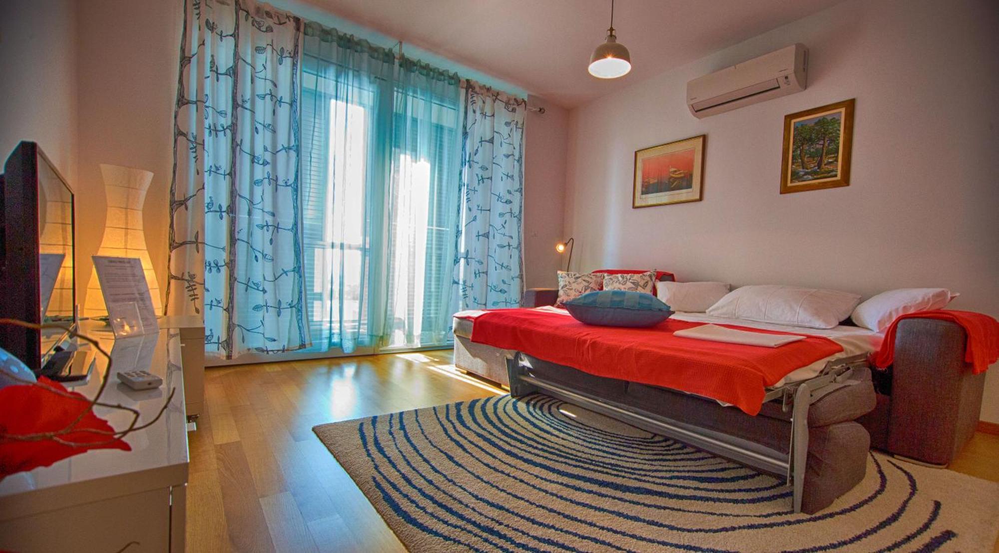One-Bedroom Apartment Balcony