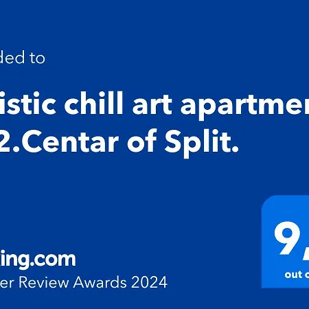 Artistic Chill Art Apartment 2+2.Centar Of Split.-2