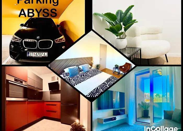 Abyss New Apartment Near The Best Beach With Private Garage Split